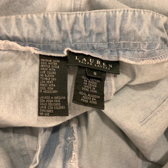 Ralph Lauren Light Blue Skirt - Picture 5 of 7